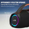 iCruze Believe Portable Bluetooth 5.3 Speaker with 20W Heavy Bass Sound, Double Vibrator, TWS Function, RGB Lights, 1800mAh Battery, USB,TF,AUX,FM,TWS & SD Card Support, Up to 3 Hours Playtime