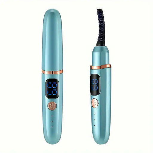 rBuy and Bill Electric Eyelash Curler – Portable USB Rechargeable with 3 Temperature Settings for Effortless Curling