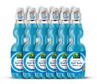 Flavory Goli Soda Carbonated Soft Drinks, Non alcoholic Flavoured Cool Drink, Indian Style Soda with Free Marble, Blueberry - 6x300ml