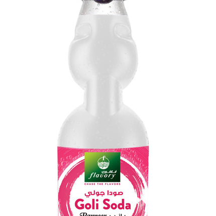 Flavory Goli Soda Carbonated Soft Drinks, Non alcoholic Flavoured Cool Drink, Indian Style Soda with Free Marble, Paneer - 300ml