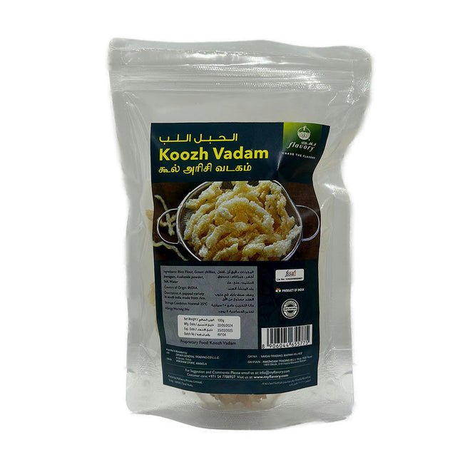 Flavory Kooh Vadagam, Traditional South Indian Sun-Dried Spice Mix, Rich in Flavor & Aromatics, Ideal for Rice & Curries, 100g