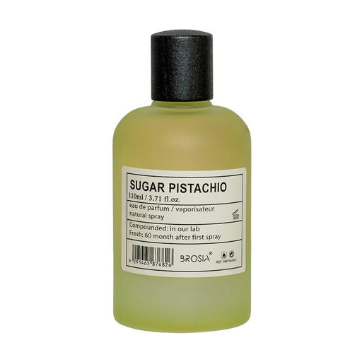 Brosia Suger Pistachio EDP 100ml – Fruity, Nutty & Gourmand Perfume for Men & Women with Bergamot, Pistachio Gelato & Tonka – Long-Lasting Eau de Parfum