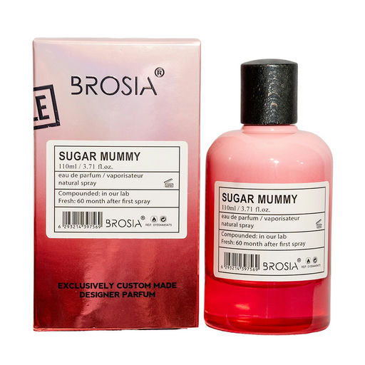 Brosia Suger Mummy EDP 100ml for Women – Sweet & Floral Perfume with Jasmine, Vanilla & Sandalwood – Long-Lasting Eau de Parfum