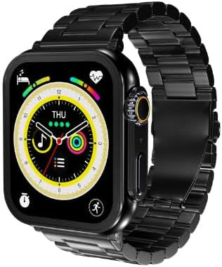 iCruze Pronto Max Smartwatch Bluetooth Calling - 2.01 Inch Touch Screen, IP67 Water Resistance Metal band