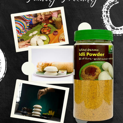 Flavory Idli Milagai Podi, Authentic South Indian Spice Blend, Gluten-Free & Flavorful, Perfect for Idlis and Dosas, 250g