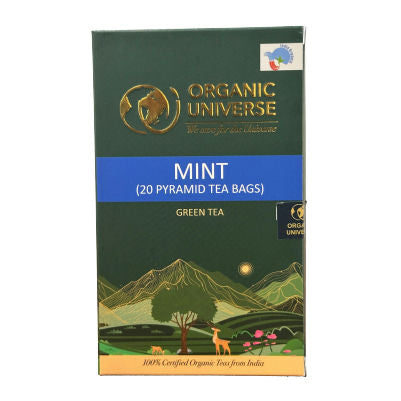 Organic Pure and Refreshing, 100% Natural with Antioxidants, 20 Tea Bags