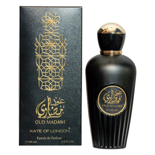 Brosia Oud Madawi EDP 100ml – Fruity & Woody Perfume for Men & Women with Pineapple, Orange Blossom & Patchouli – Long-Lasting Eau de Parfum