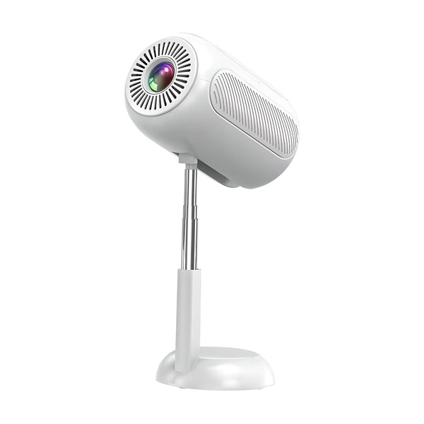 iCruze PixelCast Smart Projector – 4K Support, Bluetooth & Wi-Fi, Android 13, 6500 Lumens Brightness, 50,000-Hour Lamp Life, 1-Year Warranty
