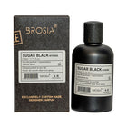Brosia Suger Black Intense EDP 100ml for Men – Bold Spicy & Woody Perfume with Bergamot, Amber & Tonka – Long-Lasting Eau de Parfum