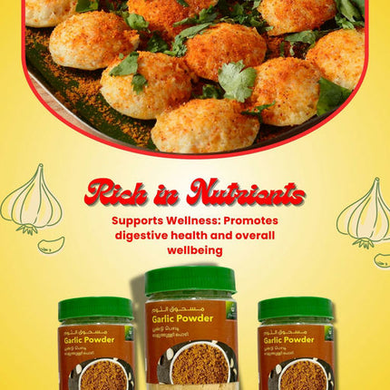 Flavory Garlic Podi, Authentic South Indian Spice Blend, Rich in Flavor & Health Benefits, Ideal for Idlis, Dosas, and More, 250g