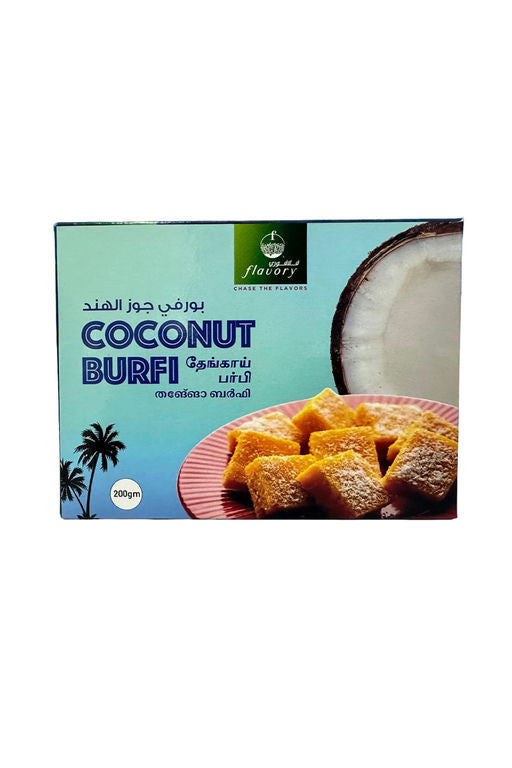 Flavory Coconut Candy (Thenga Mittai), Traditional South Indian Sweet Made with Coconut, Sugar & Spices, Healthy & Flavorful, 120g