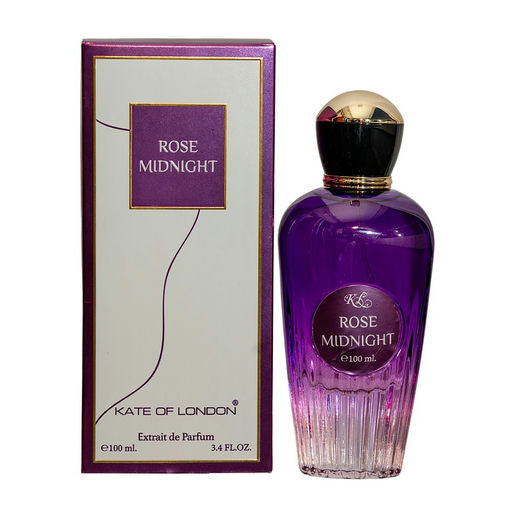 Brosia Midnight Rose EDP 100ml for Women – Floral Fruity Perfume with Raspberry, Rose & Vanilla – Long-Lasting Eau de Parfum